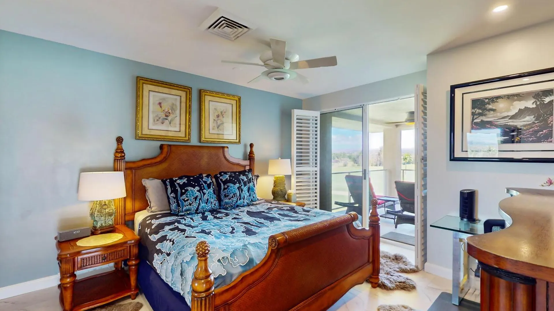 Tropical Elegance Golf Course Penthouse Apartment Waikoloa